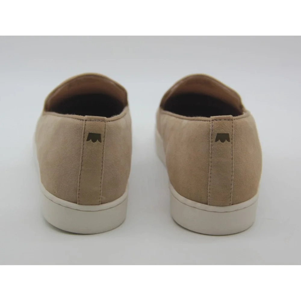 Birdies Womens The Swift Slip On Shoes 6 Tan Suede Comfy Sneaker Loafers Preppy
